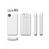 Павербанк 10 000MaH/37Wh з підсвідкою лого, HELIOS Білий