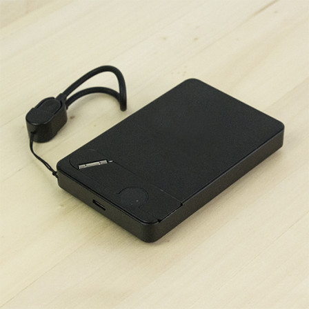 THOR, Павербанк 3 в 1 на 10 000 mAh з MagSafe, безпровідною зарядкою, цифровим індикатором заряду, підставкою та брелоком у формі кабелю