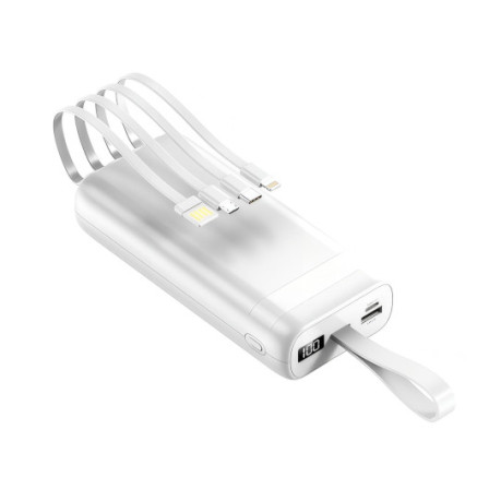 Зарядний пристрій KRATOS на 20000 mAh з LED підствіткою