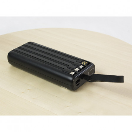 Зарядний пристрій KRATOS на 20000 mAh з LED підствіткою