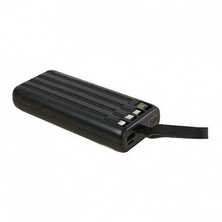 Зарядний пристрій KRATOS на 20000 mAh з LED підствіткою