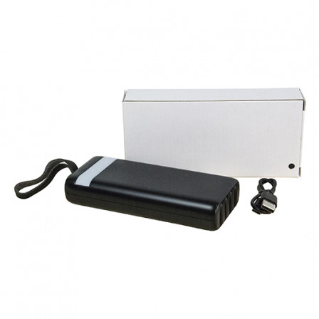 Зарядний пристрій KRATOS на 20000 mAh з LED підствіткою