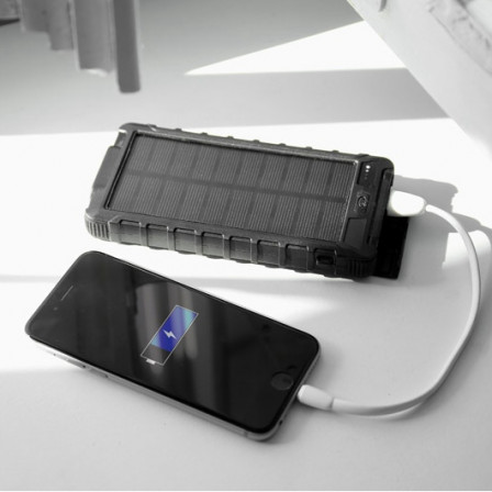 Павербанк 10000 mAh MAGELLAN10 з сонячною панелю під нанесення зображення