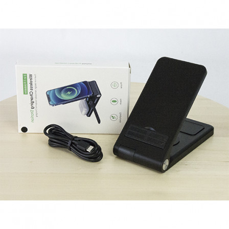 Зарядний пристрій 3-в-1 ROXET, пластик під нанесення зображення