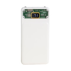TEKNO, Павербанк на 10000 mAh з цифровим індикатором заряду та двома LED-діодами