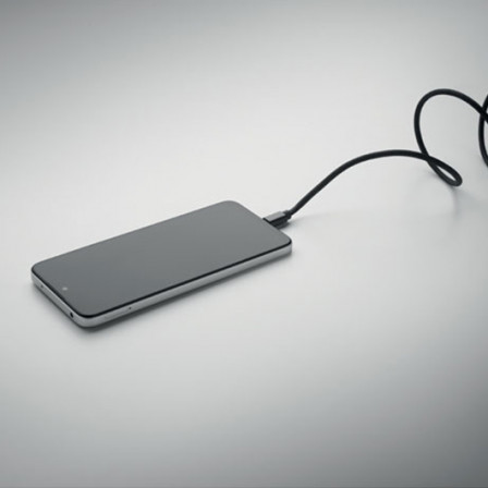 BRAID, Кабель для заряджання магнітний у плетеній оболонці з RPET, 100 см