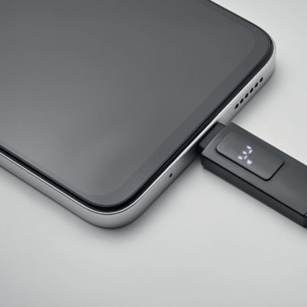 KEYSTO, Брелок з кабелем для зарядки і передачі даних потужністю 60W, 16 см