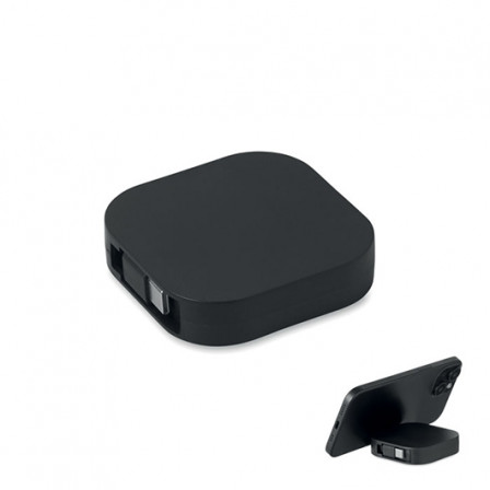 LINEA 100, Кабель-рулетка для швидкого заряджання (100 W/ PD), 6,4x6,4x1,4 см