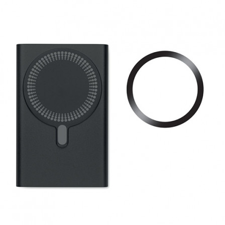 PAWTT, Магнітний павербанк 5000 мАг із функцією швидкої бездротової зарядки 15 Вт, 6,7x10,2x0,95 см