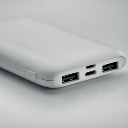 POWER52C, Зарядний пристрій на 5000 mAh, ABS-пластик під нанесення зображення