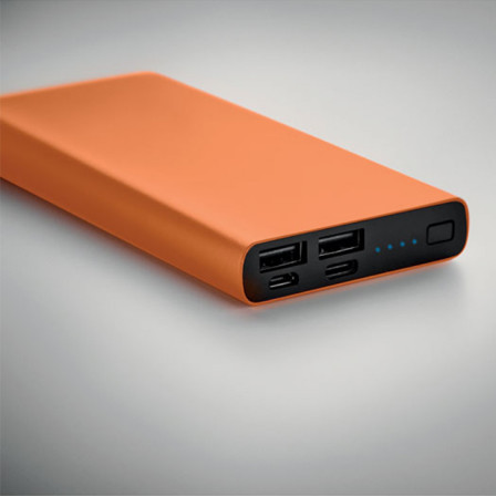 POWERFLAT 10C, Павербанк 10000 mAh, перероблений алюміній під нанесення зображення