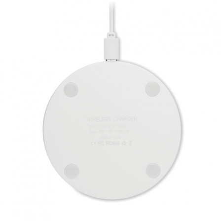 RESS, Зарядний пристрій 10W, Ø9,9x0,7 см під нанесення зображення