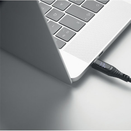 TYPSO, Зарядний кабель типу C, 100W, 1 м під нанесення зображення