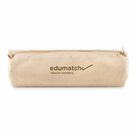 NATU POUCH, Пенал для ручок бавовняний, 320 г/м², 22x7 см