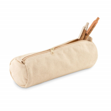 NATU POUCH, Пенал для ручок бавовняний, 320 г/м², 22x7 см