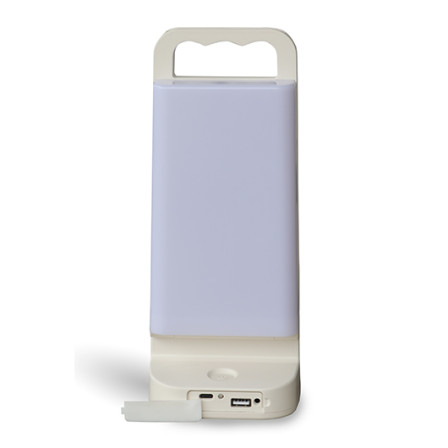 Ліхтар на сонячних батареях UPSILON, 4400 mAh під нанесення зображення