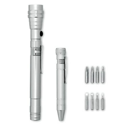 STRECH-TORCH SET Ліхтарик-викрутка, під нанесення зображення