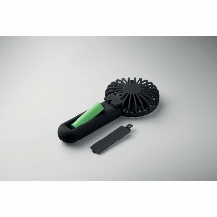 IBERA, Вентилятор-USB 2-в-1 портативний складаний, 3 швидкості, акумулятор 500 mAh, ABS-пластик