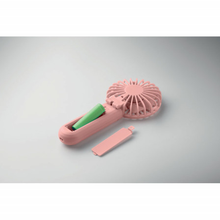 IBERA, Вентилятор-USB 2-в-1 портативний складаний, 3 швидкості, акумулятор 500 mAh, ABS-пластик