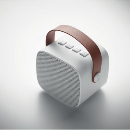 KARASETA, Бездротова колонка з ABS-пластику з металевою сіткою, 8x6,5x7,5 см