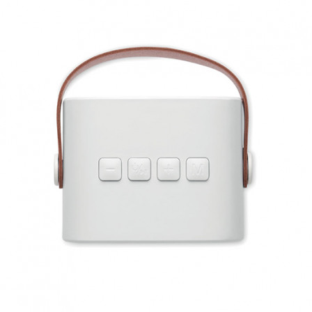 KARASETA, Бездротова колонка з ABS-пластику з металевою сіткою, 8x6,5x7,5 см