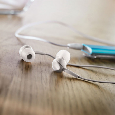 MUSISOFT, Вакуумні навушники з силіконовими амбушурами, 7x7x1,9 см