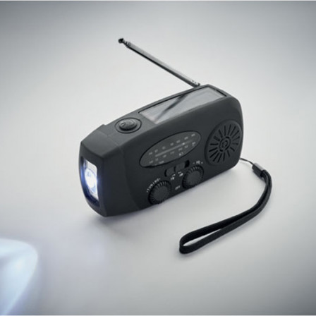 ONDA, Портативний AM/FM-радіоприймач з ABS-пластику, 13x5x6 см під нанесення зображення