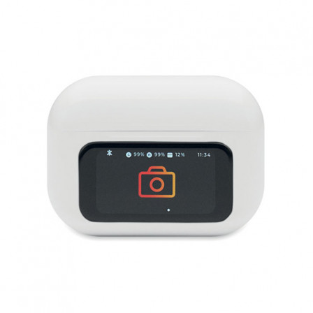 SILENCIO, Cтереонавушники ABS TWS (TWS) 5.0, 6x4,7x0,22 см під нанесення зображення