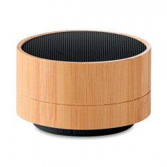 SOUND BAMBOO, Бамбукова бездротова колонка 3W, Ø7×4,3 см