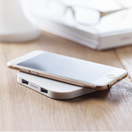 UNIPAD, Бездротовий зарядний пристрій (15W), 9x9x0,9 см