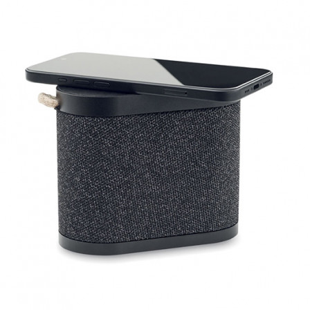 WUSIC, Динамік з бездротовим зарядним пристроєм, 15 W, 12x6x10 см