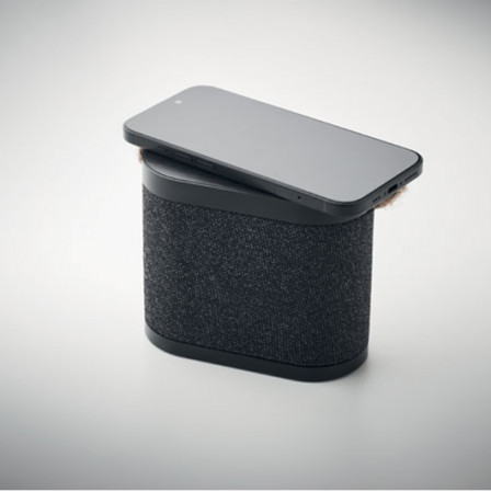 WUSIC, Динамік з бездротовим зарядним пристроєм, 15 W, 12x6x10 см