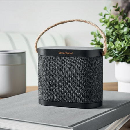 WUSIC, Динамік з бездротовим зарядним пристроєм, 15 W, 12x6x10 см