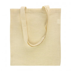PANNA, Сумка бавовняна 36х40 cм, 100 гр/м2, ручки 70 см, бежева