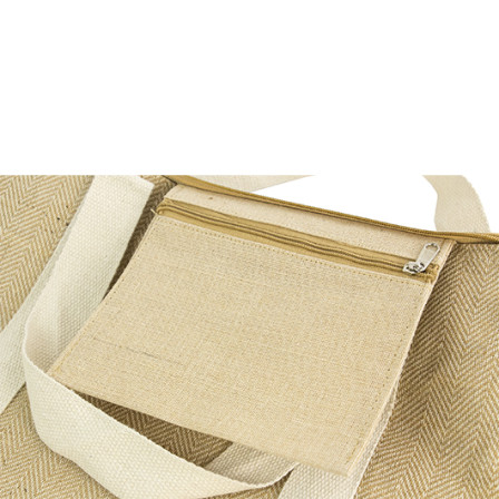 Сумка SABA, 400 г(м2), 50x38x16 см, джут під нанесення зображення
