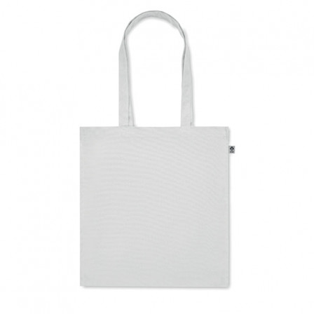 BENTE COLOUR, Бавовняна Еко-сумка з переробленої сировини з довгими ручками, 38x9x42 cм, 220 г/м²