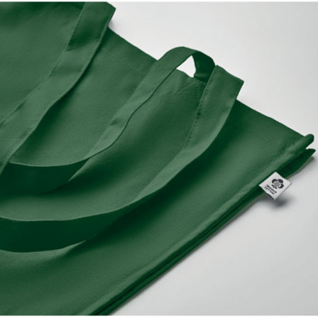 BENTE COLOUR, Бавовняна Еко-сумка з переробленої сировини з довгими ручками, 38x9x42 cм, 220 г/м²