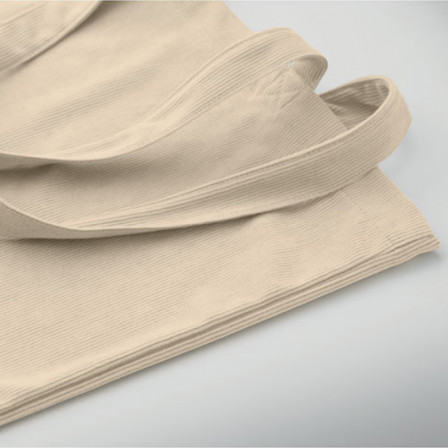 CORDY B, Сумка-шопер із поліестерового вельвету з довгими ручками, 38х42 см, 220 гр/м²