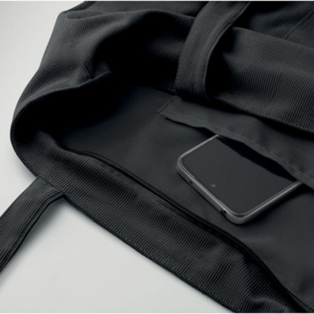 CORDY G, Трендова сумка-шопер із вельвету, 220 гр/м², 39x12x37 см