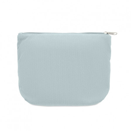 CORDY T, Косметичка вельветова з підкладкою на блискавці, 220 гр/м², розмір 21,5x5x15 см