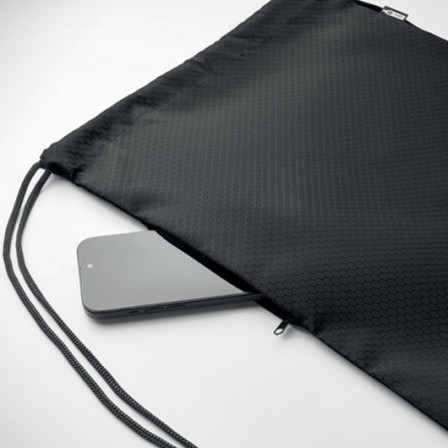 DAYKIT, Еко-рюкзак зі шнурками з переробленого поліестеру 420D, 34х42 см