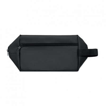 DOPPKIT, Косметичка RPET 600D з PU-покриттям та передньою кишенею, 21x13x9 см