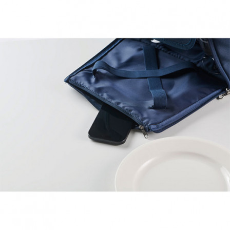 FORUS, Набір для пікніка на 2 особи в термосумці з RPET 600D (18 л), 42х22х27 см