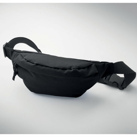 HIPLA, Сумка-бананка з матеріалу 600D RPET, 24x12x6 см
