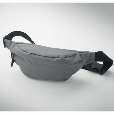 HIPLA, Сумка-бананка з матеріалу 600D RPET, 24x12x6 см