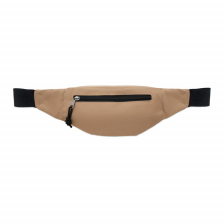 HIPLA, Сумка-бананка з матеріалу 600D RPET, 24x12x6 см під нанесення зображення