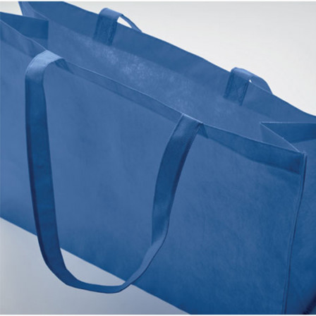 KAIMONO, Сумка містка з нетканого RPET з боковими складками та довгими ручками, 80 гр/м², 45x16x32 см