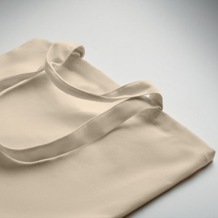 MALDI BEACH, Еко-сумка універсальна (шопер/пляжна) з рециклованої полібавовни, 320 гр/м², 37x10x49 см