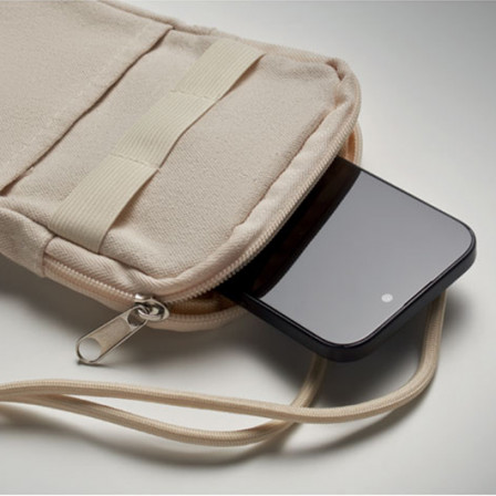 MOBIBOLSA, Сумка-кросбоді для смартфона, 12x19 см під нанесення зображення