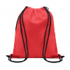 NIGHT, Рюкзак-мішок із RPET 300D, 40х48 см Червоний